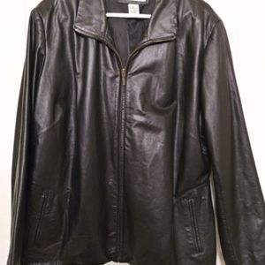 Leather Jacket Preston & York